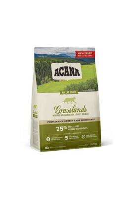 Acana Grasslands Tahılsız Tavuk Ördek Ve Sebzeli Kedi Maması 1,8 Kg - 1